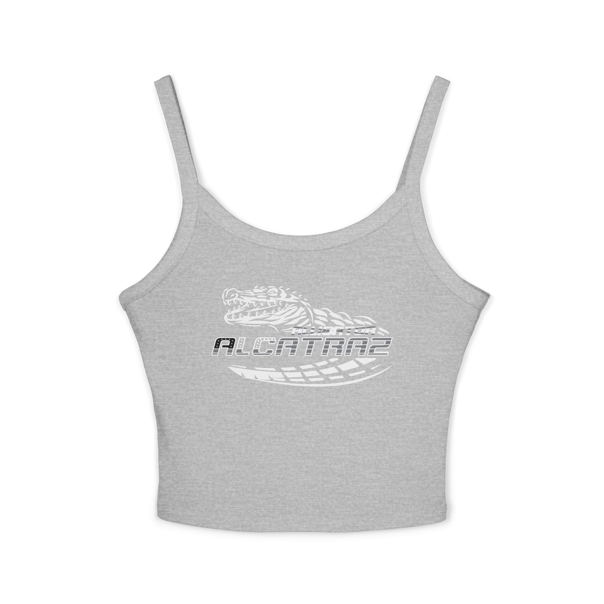 Alligator Alcatraz - Women's Spaghetti Strap Crop Tank